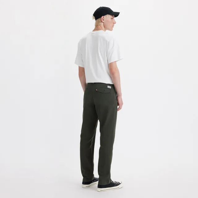 【LEVIS】男款 Chino工作休閒褲 / 後袋蓋摩登設計 熱賣單品 A5753-0010