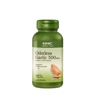 即期品【GNC 健安喜】大蒜膠囊食品 100粒/瓶(增加防護力/天然草本防禦/效期至2025/6/1)