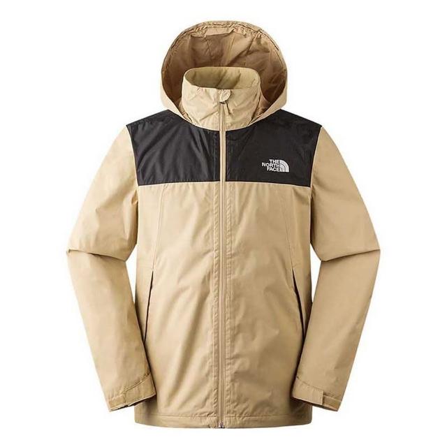 【The North Face】TNF 防水外套 透氣 保暖 M NEW SANGRO DRYVENT JACKET - AP 男 卡其色(NF0A88FRQV2)