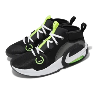 【NIKE 耐吉】籃球鞋 Air Zoom Crossover 2 大童 女鞋 黑 綠 白 緩震 氣墊 運動鞋(FB2689-001)
