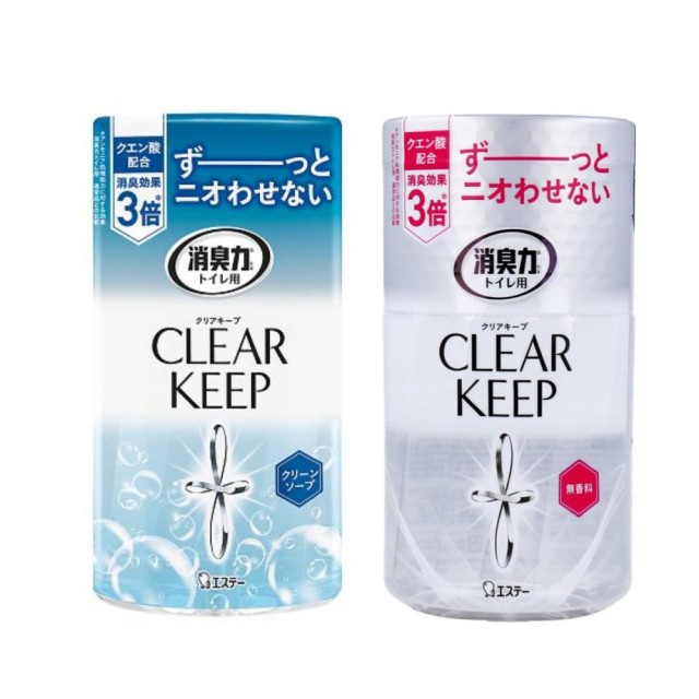 【雞仔牌】CLEAR KEEP 消臭力 3倍檸檬酸奈米消臭芳香劑  400ml(平行輸入 3倍消臭力淨化空氣)