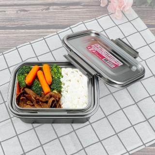 【PLUS PERFECT】極緻316不鏽鋼密封餐盒/便當盒-17cm-低-2入(便當盒)
