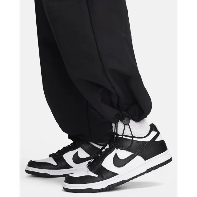 【NIKE 耐吉】休閒長褲 梭織長褲 防曬 防潑水 休閒  AS W NSW TREND WVN MR PANT 女款 黑(FQ3589010)