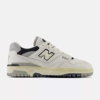 【NEW BALANCE】NB 550 復古運動鞋 男鞋 女鞋 休閒鞋 黑白色(BB550VGB-D)