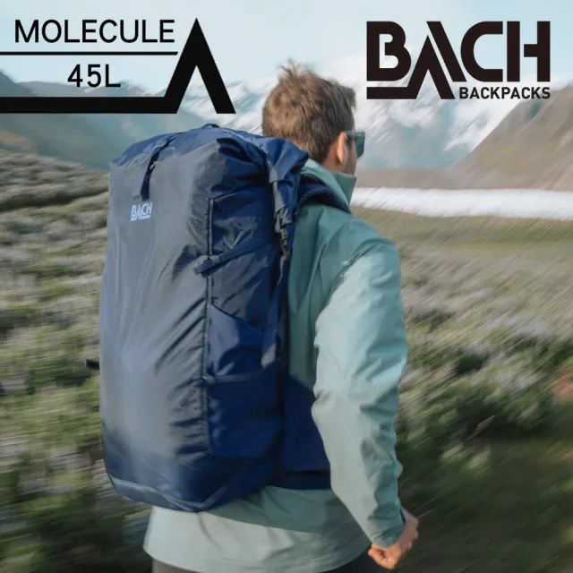 【BACH】MOLECULE 45 登山健行包-午夜藍-R-420990(登山、健走、百岳、郊山、縱走、輕量)