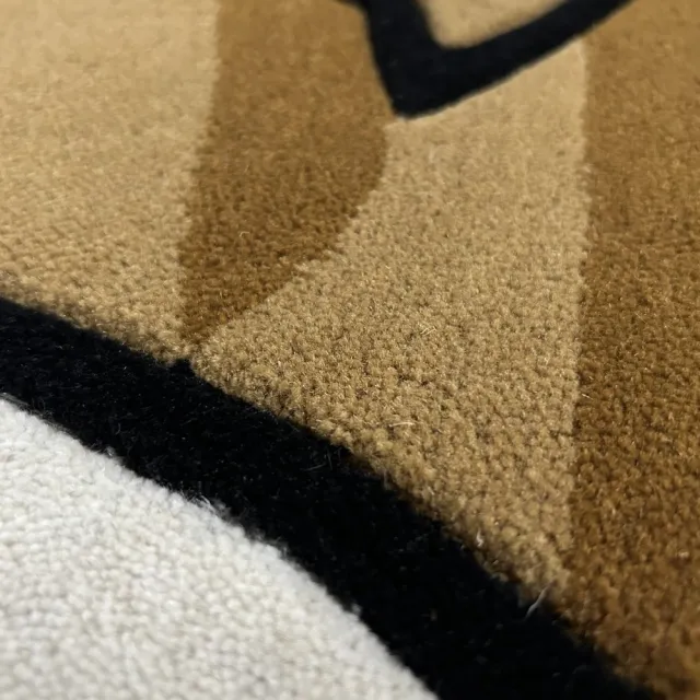 【山德力】可愛羊毛地毯 姆姆 95x160cm(橘色系 貓咪 可愛動物)