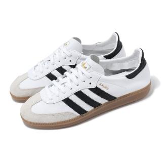 【adidas 愛迪達】休閒鞋 Samba Decon 男鞋 女鞋 白 黑 麂皮 復古 德訓鞋 情侶鞋 愛迪達(IF0642)