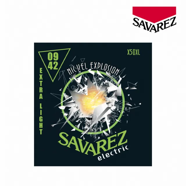 【SAVAREZ】X50XL EXTRA LIGHT 鍍鎳電吉他弦 09-42 *兩入組(原廠公司貨 商品有保障)