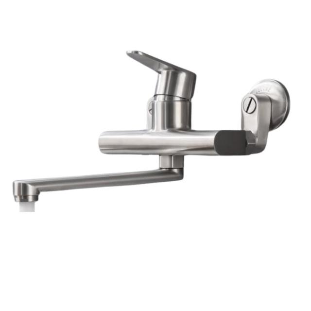 GESAI格賽 MTLR-536 壁式單槍龍頭，採用優質不鏽鋼材質，安裝簡易耐用，適合現代衛浴空間。提供10年保固期，正常使用下非人為損壞免費維修。一年內耗材如陶瓷芯、噴頭等損壞可免費更換。保固不含天災、人為疏忽或改造故障，詳情請參閱保固卡及發票。選購格賽龍頭，享受可靠品質與售後服務！