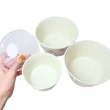 【SANGO 三鄉陶器】迪士尼 微波用陶瓷碗三件組 春暖花開 2中1小碗(餐具雜貨)
