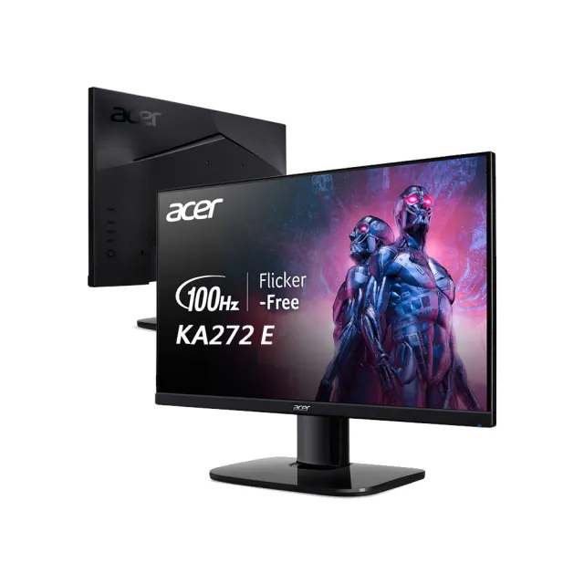 【Acer 宏碁】A福利品 KA272 E 電競螢幕(27型/FHD/100Hz/1ms/IPS)