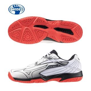 【MIZUNO 美津濃】休閒鞋 男鞋 女鞋 運動鞋 羽球鞋 GATE SKY 羽球鞋 紅白灰 71GA242103