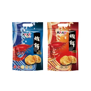 【KAKA】醬燒蝦餅/魷魚香圈80g 分享包(聚會派對首選必買)