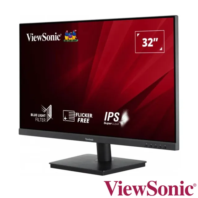 【ViewSonic 優派】VA3209-2K-MHD 32型 IPS 2K QHD 寬螢幕(75Hz/Display-port/HDMI/喇叭)