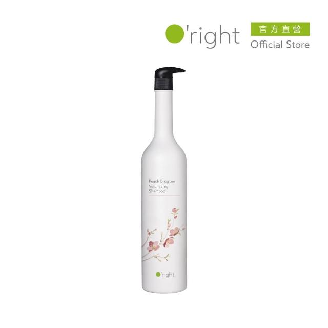 【O’right 歐萊德】桃花豐盈洗髮精1000ml(豐盈蓬鬆)