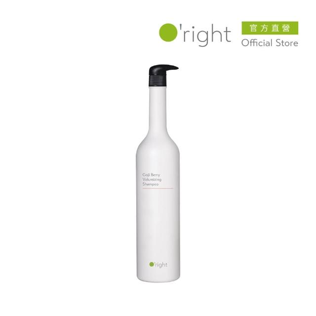 【O’right 歐萊德】枸杞豐盈洗髮精1000ml(豐盈蓬鬆/木質果香調)