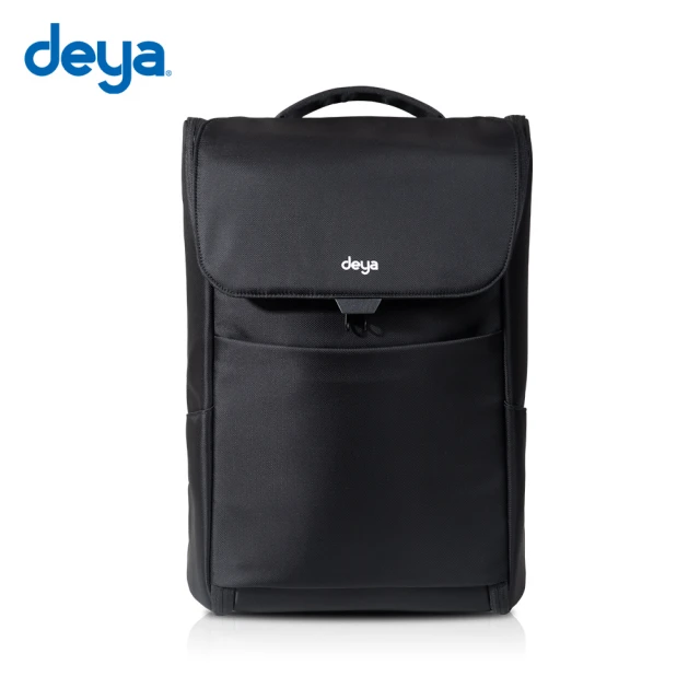 deya Packable摺疊機能商務背包(黑色)