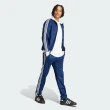 【adidas 愛迪達】外套 男款 運動外套 風衣外套 三葉草 亞規 BECKENBAUER TT 藍 IP0418