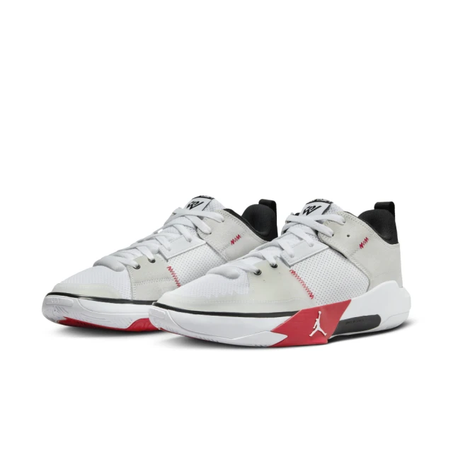 NIKE 耐吉 籃球鞋 男鞋 運動鞋 包覆 緩震 AJ 喬丹 JORDAN ONE TAKE 5 PF 白紅 FD2336-106