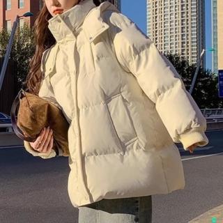 【LANNI 藍尼】★連帽寬鬆麵包保暖外套(鋪棉外套/韓系/可愛)