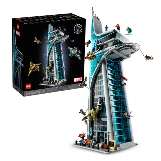 【LEGO 樂高】Marvel超級英雄系列 76269 復仇者大樓(Avengers Tower 復仇者聯盟 鋼鐵人 美國隊長 索爾)