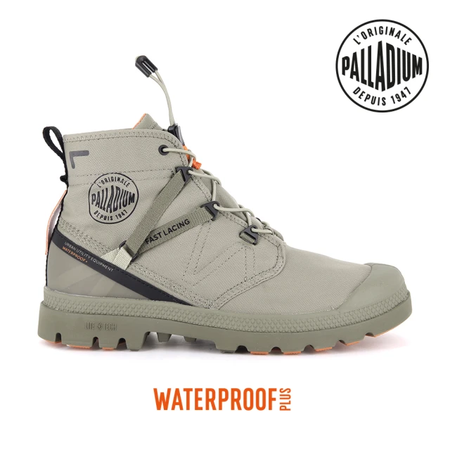 【Palladium】PAMPA TRAVEL LITE+ WP+快穿輕量防水靴/休閒鞋-男鞋/女鞋-沙漠色(77238-297)