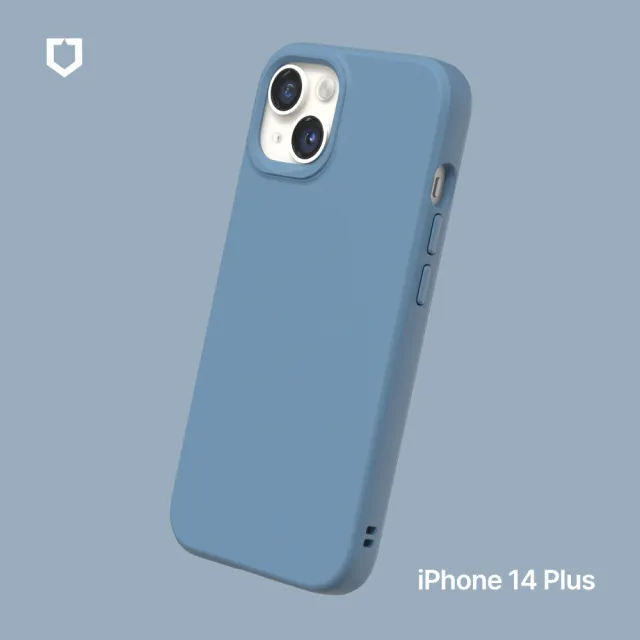 【RHINOSHIELD 犀牛盾】iPhone 14 Plus 6.7吋 SolidSuit 經典防摔背蓋手機保護殼(獨家耐衝擊材料)