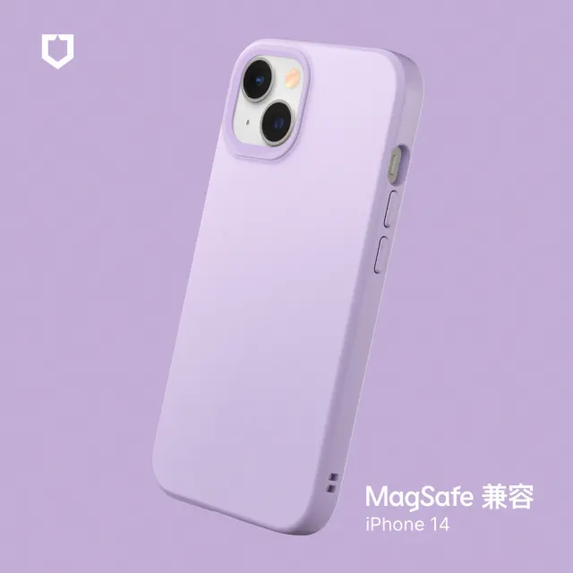 【RHINOSHIELD 犀牛盾】iPhone 14/13 6.1吋 SolidSuit MagSafe兼容 超強磁吸手機保護殼(經典防摔背蓋殼)