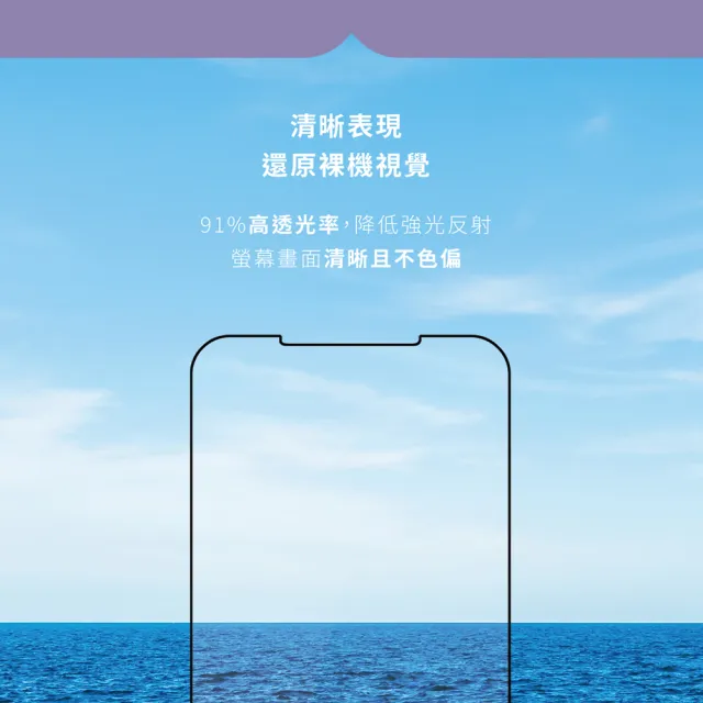 【grantclassic】G極鏡 iPhone 15系列 9H黑邊高清玻璃貼(官方品牌館)