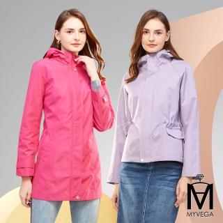【MYVEGA 麥雪爾】MA多款保暖連帽防風風衣外套(連帽外套/風衣/防風/冬季大衣/女外套)