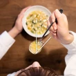 【有種創意食器】日本山崎金屬 - 賢人系列 - 不鏽鋼六邊湯匙 -  雙手(182 mm)