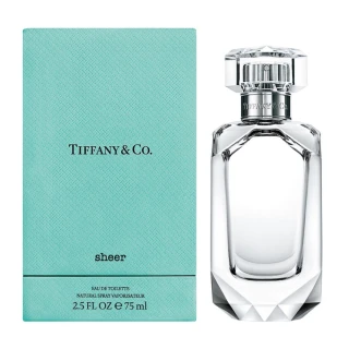 【Tiffany&Co. 蒂芙尼】Sheer 同名晶淬女性淡香水75ml(專櫃公司貨)
