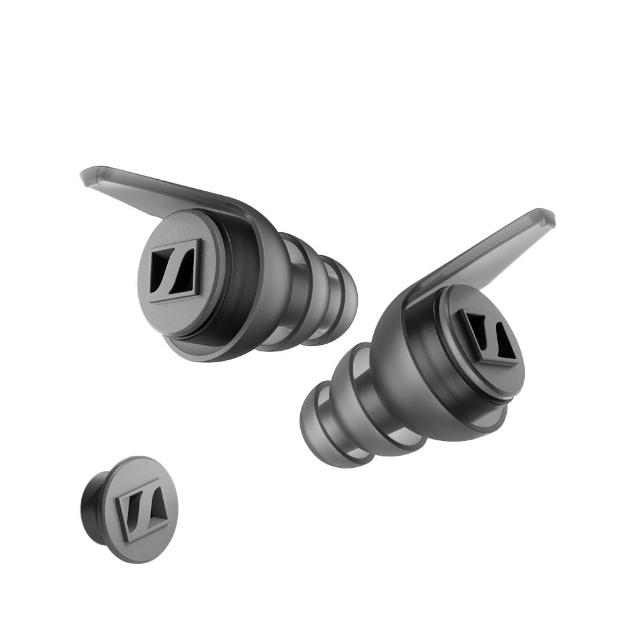 Sennheiser 森海塞爾 SoundProtex 濾波耳塞，入耳式有線設計，提供優異聽力保護功能，適合音樂會或高噪音環境使用。黑色系外觀輕巧，重量僅100g，產地越南，通用作業系統相容，無麥克風及線控，確保舒適配戴與純淨音質體驗。