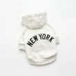 【pettrip】NEW YORK連帽兩腳衣(秋冬款寵物服飾 貓狗衣服 保暖舒適)