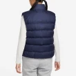 【NIKE 耐吉】背心 NSW Windrunner 女款 藍 白 保暖 羽絨 立領 拉鍊口袋 外套 風衣 夾克(FZ1104-451)