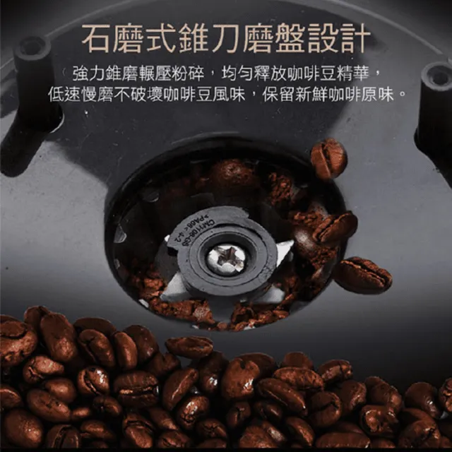 【Hiles】全自動研磨美式咖啡機 HE-501 獨家新款(自動咖啡機 研磨咖啡機 磨豆機 研磨機 美式咖啡機)