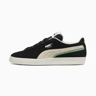 【PUMA】休閒鞋 運動鞋 女鞋 男鞋 Suede For the Fanbase 黑色 麂皮(39726602)