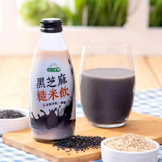 【統一生機】黑芝麻糙米飲245mlx48瓶