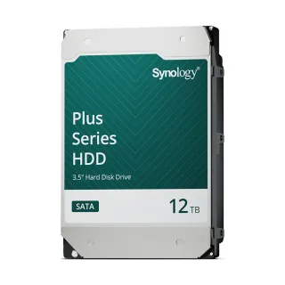 【Synology 群暉科技】PLUS系列 12TB 3.5吋 7200轉 512MB NAS 內接硬碟(HAT3310-12TB)