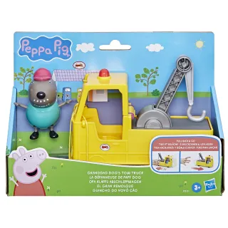 【Peppa Pig 粉紅豬】粉紅豬小妹 狗爺爺的拖車遊戲組 F9519(佩佩豬)