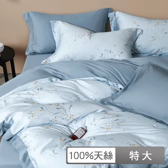 HongYew 鴻宇 300織美國棉 七件式兩用被床罩組-賽