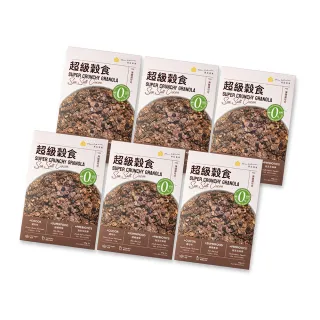 【The Chala 蕎拉燕麥】蕎拉燕麥脆片超級穀食任選240gX6盒(240g/盒)