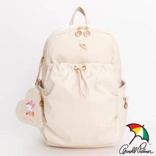 【Arnold Palmer 雨傘】後揹包 Marshmallow系列(卡其色)
