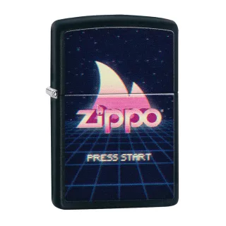 【Zippo官方直營】經典遊戲風格防風打火機(美國防風打火機)