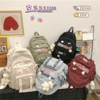 【希賽德】輕量休閒後揹包 防水後揹包 多功能通勤揹包 運動揹包 男 女 電腦後揹包 後背公事包(防盜後揹包)