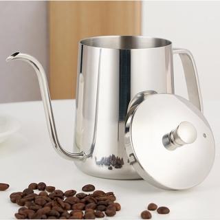 【Life shop】不鏽鋼手沖壺 600ml(4mm 細口壺 咖啡壺 手沖咖啡壺 手沖壺)