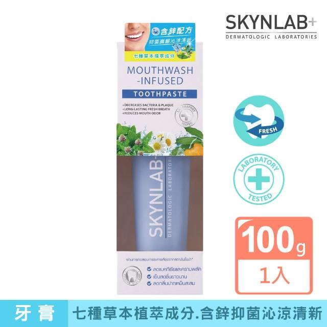 【SKYNLAB+太潔】草本清新薄荷牙膏100g