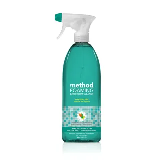 【method 美則】浴廁泡沫清潔劑-尤加利薄荷828mlx8入(浴室清潔 抗菌去垢)