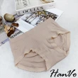【HanVo】現貨 超值3件組 細直紋滾邊抗菌中腰內褲 3D臀包覆親膚柔軟舒適(任選3入組合 5836)