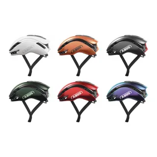 【ABUS】GAMECHANGER 2.0 三鐵空力計時安全帽 霧白/亮橘/亮灰/亮綠/亮紅/亮紫(B1AB-GC2-XX00XN)